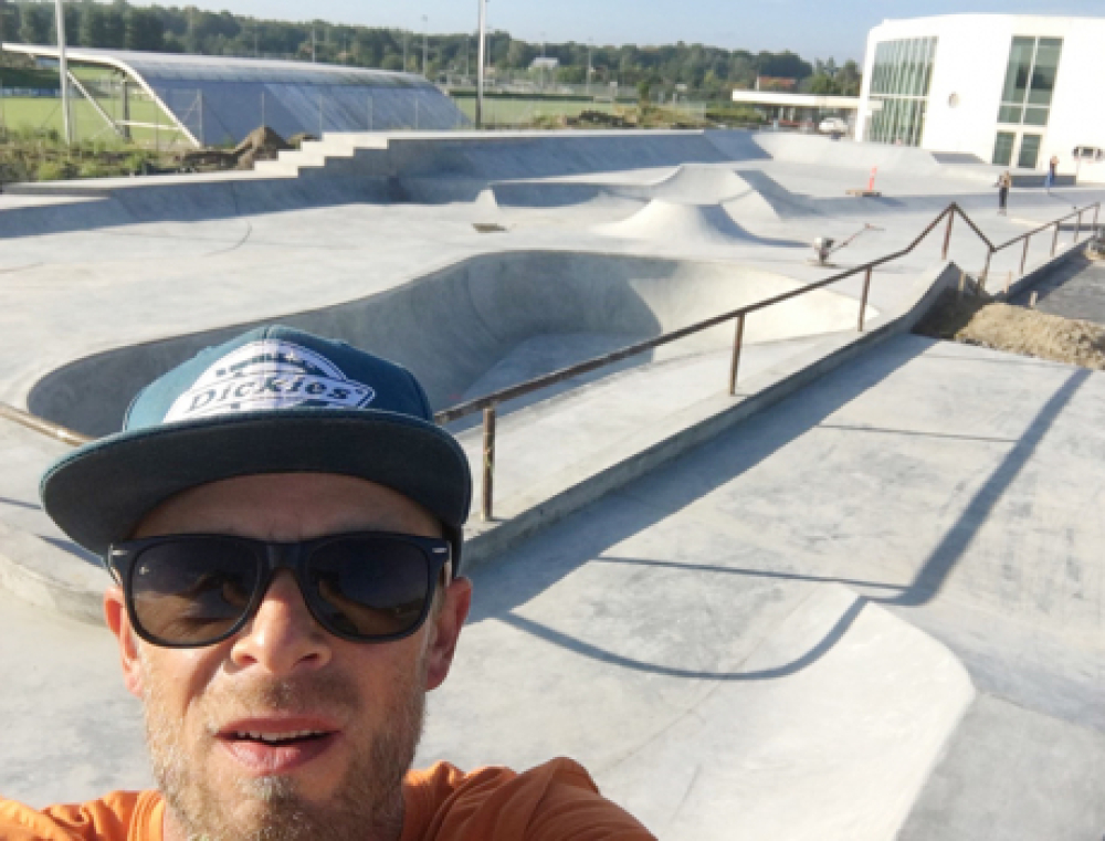 Våd sommer har forsinket skatepark-byggeri