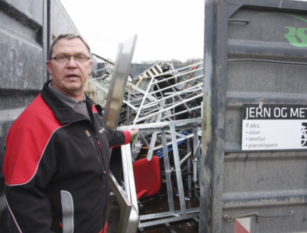 Genbrugs-vaner og uvaner i Galten-Skovby