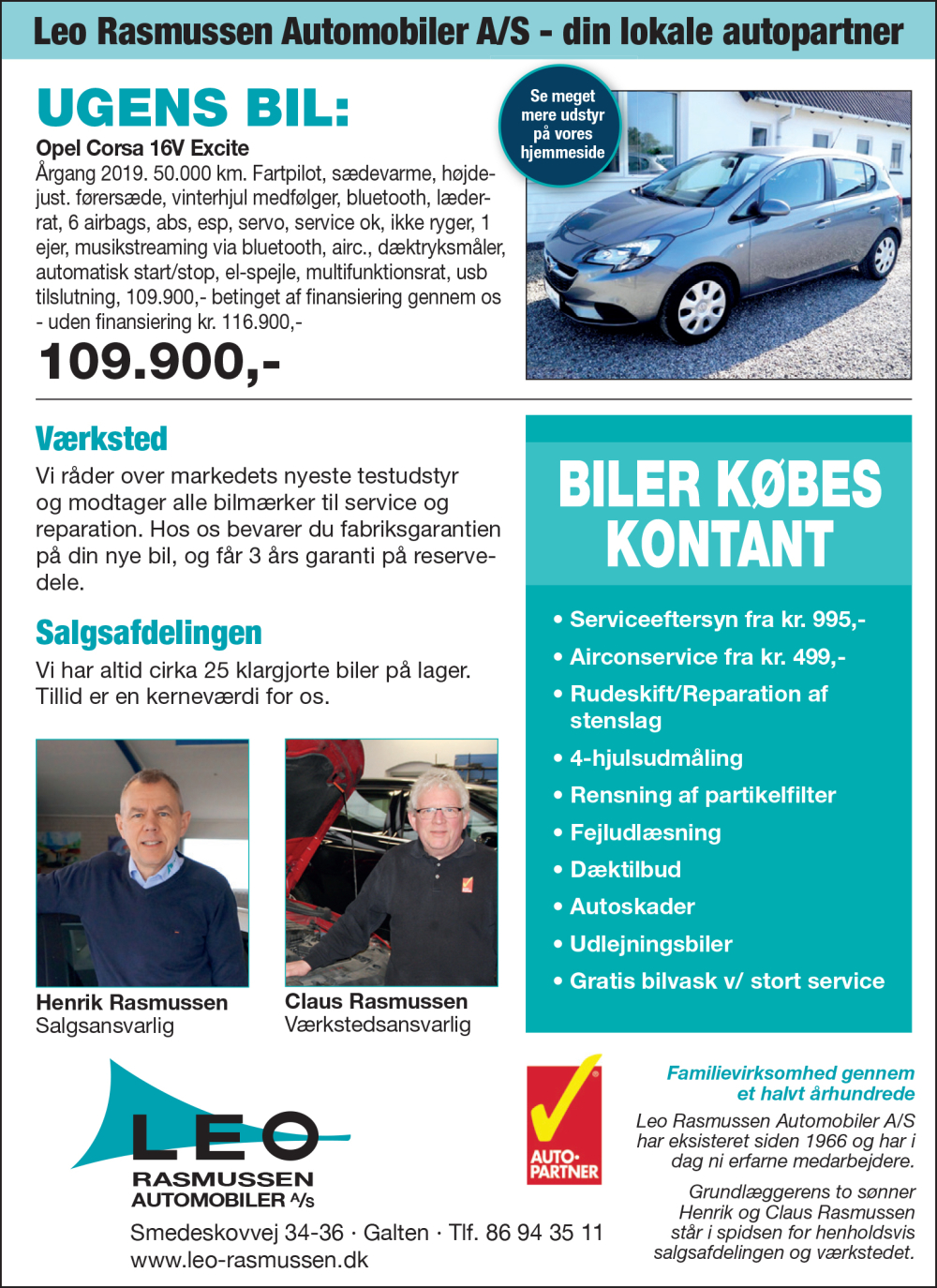 Leo Rasmussen Automobiler A/S