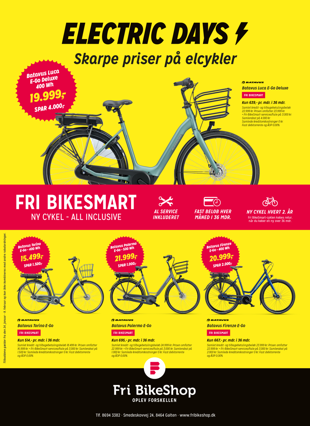 Fri BikeShopt Galten