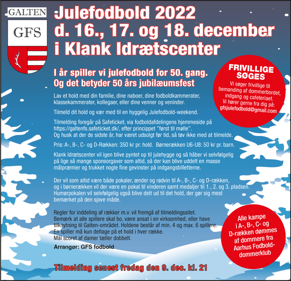 Galten FS Julefodbold