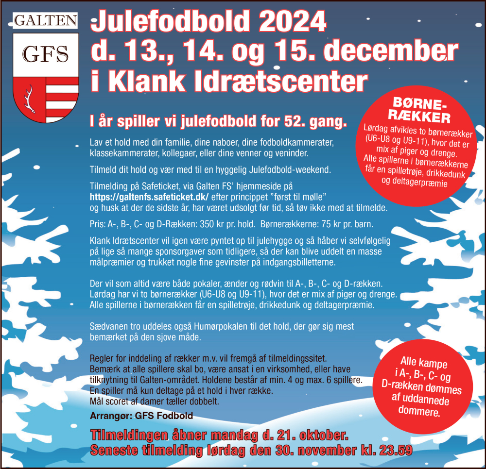 Galten FS Julefodbold