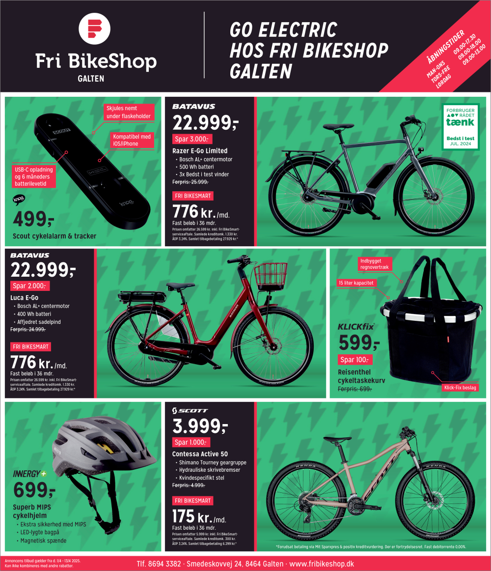 Fri BikeShop Galten