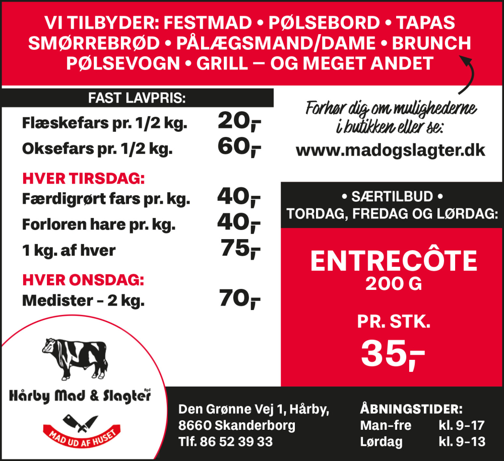 Hårby Slagter og mad