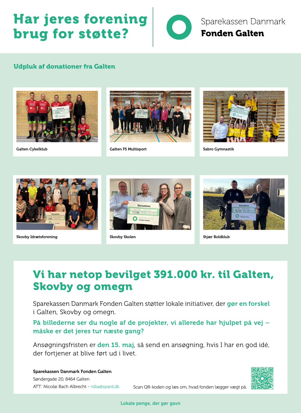 Sparekassen Danmark Fonden Galten