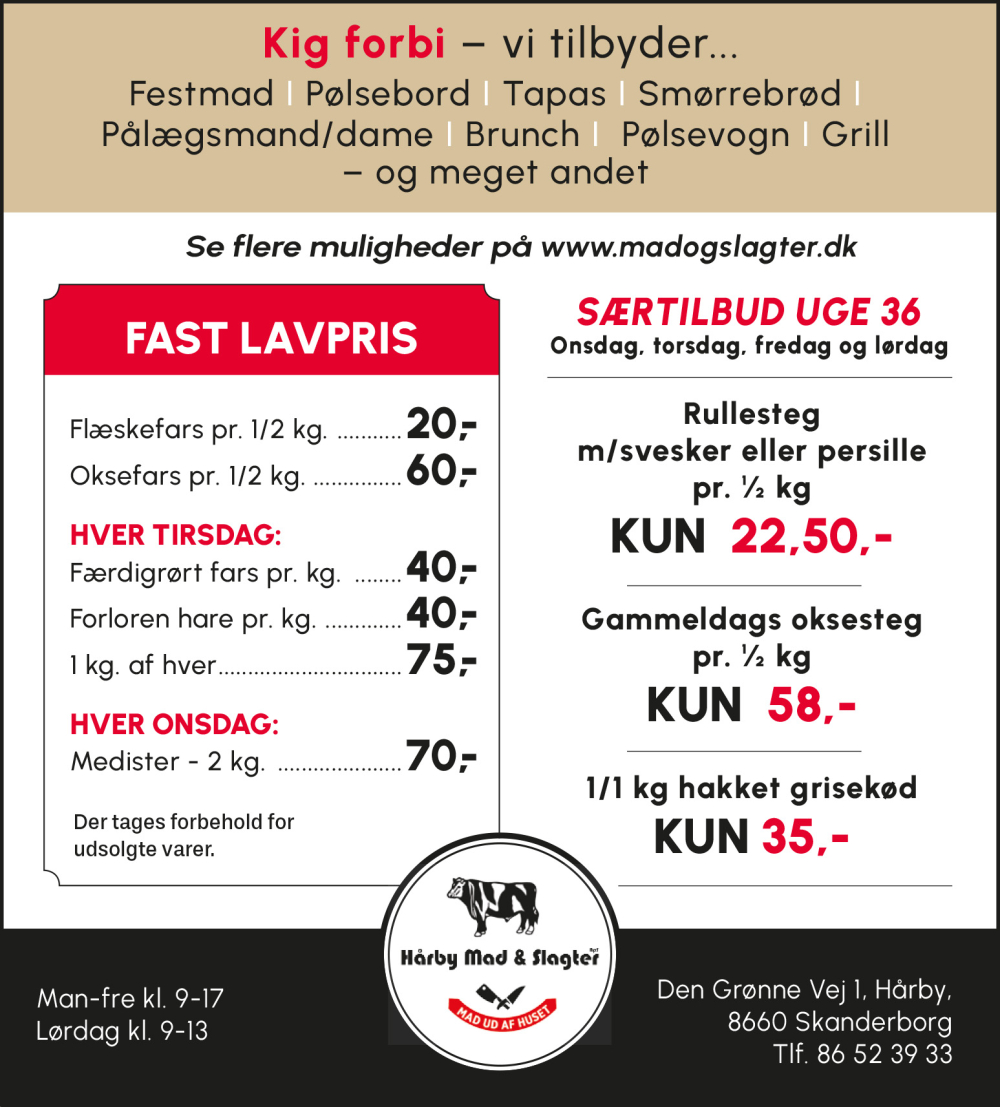 Hårby Mad og Slagter