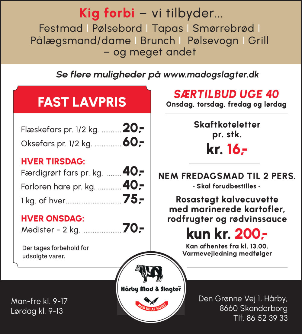 Hårby Mad og slagter